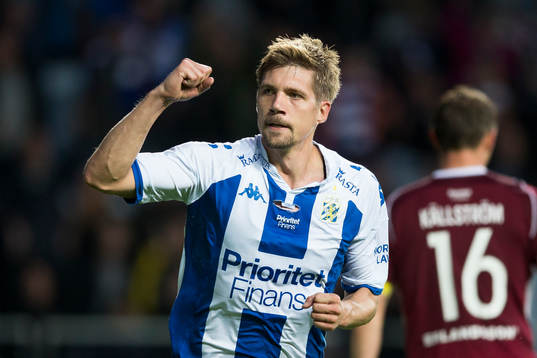 IFK Göteborgs Mikael Boman jublar