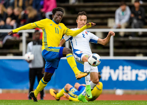 Sveriges Jack Lahne och Slovakiens Simon Dolinský