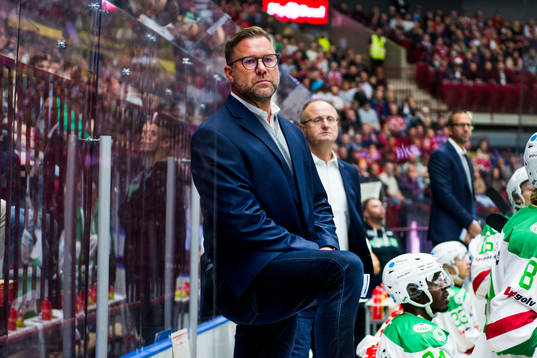 Rögles assisterande tränare Patrik Ross och tränare