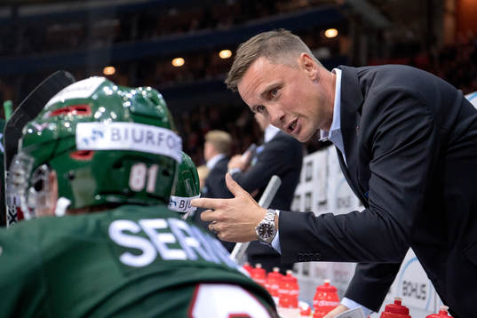 Frölundas tränare Roger Rönnberg