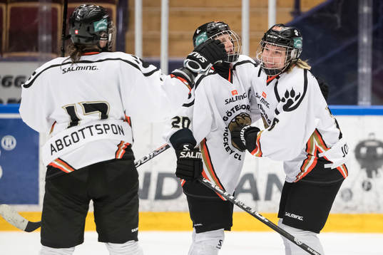 Göteborgs Celine Abgottspon Anna Borgfeldt och Emma