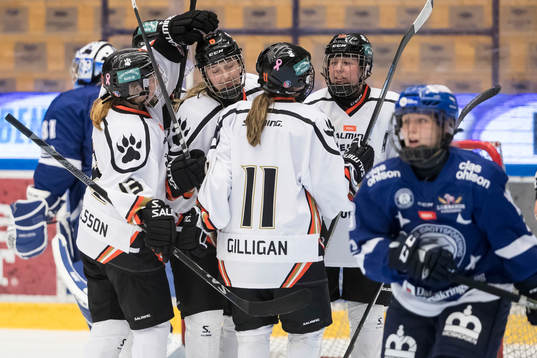 Göteborgs Matilda Carlsson Andrine Furulund Caitlin