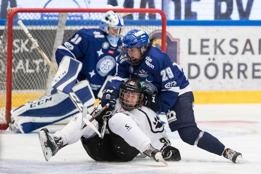 Leksands Caroline Søndergaard och Göteborgs Tawnya