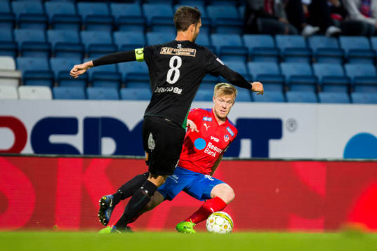 Varbergs Peter Nyström och Helsingborgs Andreas Landgren