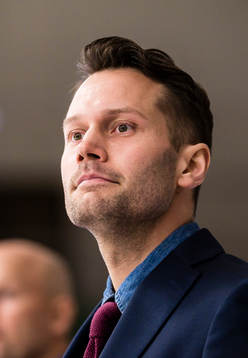 Almtunas assisterande tränare Martin Gudmundsson