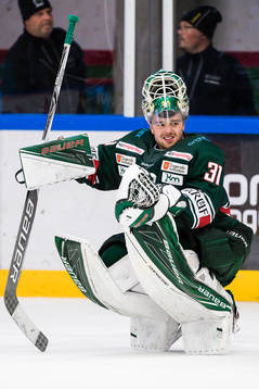 Tingsryds målvakt Niklas Rubin