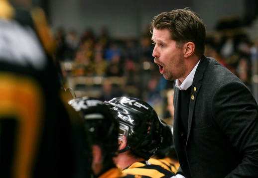 Skellefteås assisterande tränare Stefan Klockare