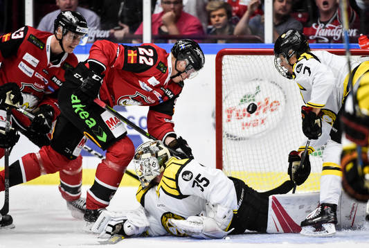 Malmö Redhawks Lars Bryggman och Fredrik Händemark oroar