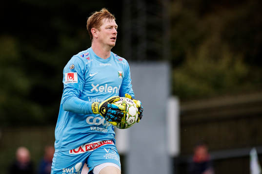Varbergs målvakt Joakim Wulff