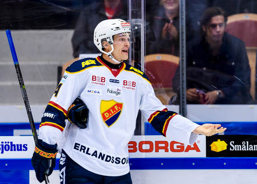 Djurgårdens Marcus Högström reagerar