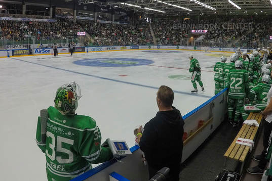 Rögles målvakt Emil Kruse