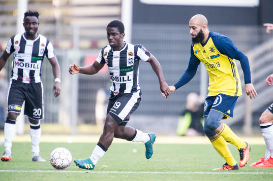Landskronas Thierry Zahiu och Ängelholms Akram Mansour