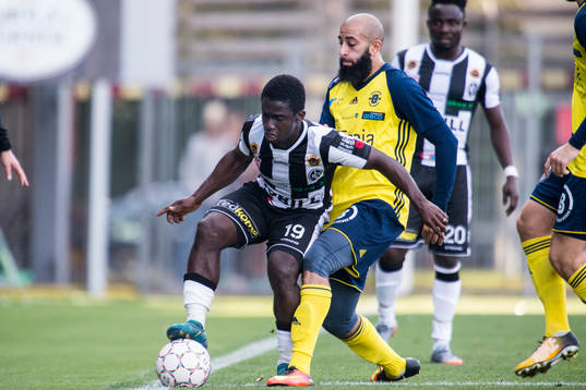 Landskronas Thierry Zahiu och Ängelholms Akram Mansour