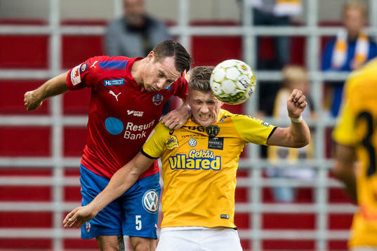 Helsingborgs Johan Persson och Falkenbergs Erik Pärsson