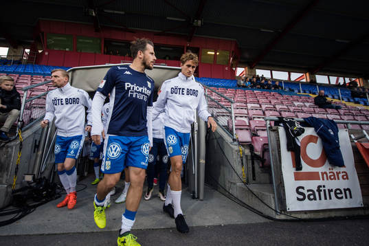 IFK Göteborgs Sebastian Eriksson, Tobias Hysén och Thomas
