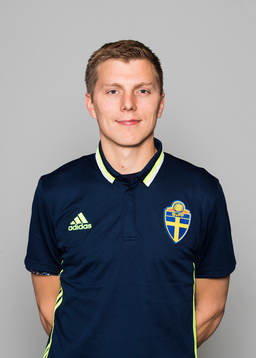 Rikard Aspegren, Svenska Fotbollförbundet poserar för ett porträtt den 27 september 2017 i Stockholm. 