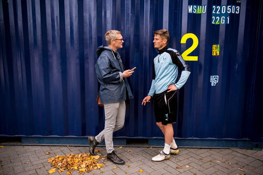 Markus Rosenberg intervjuas