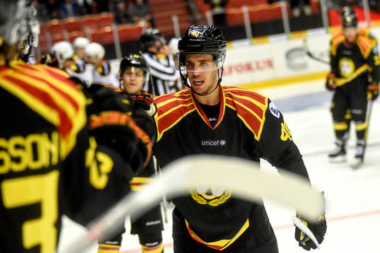 Brynäs Jesper Jensen jublar