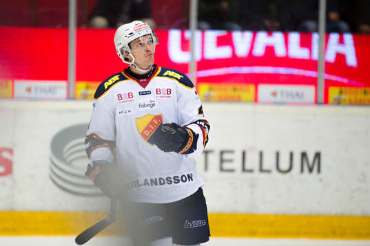 Djurgårdens Marcus Högström jublar