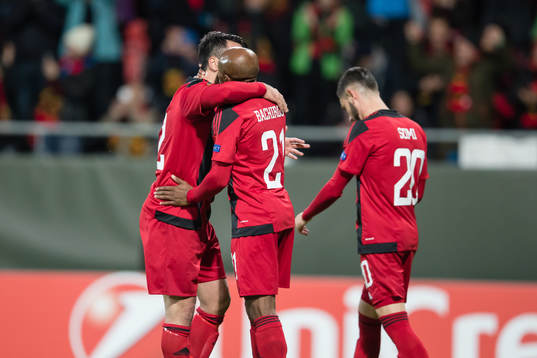 Östersunds Brwa Nouri, Fouad Bachirou och Gabriel Somi