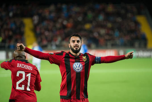 Östersunds Brwa Nouri jublar