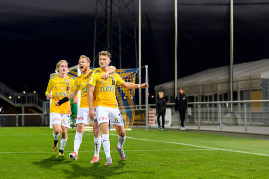 Falkenbergs Viktor Götesson, Tobias Englund och Erik