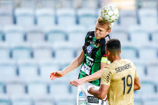 GAIS Carl Nyström och Brommapojkarnas Kevin Kabran