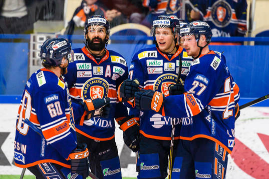 Växjös Daniel Rahimi, Jonas Röndbjerg och Martin