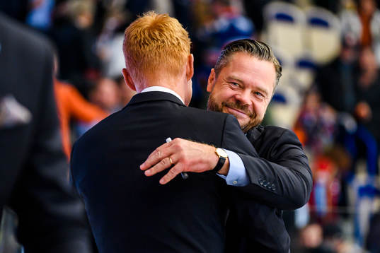 Växjös assisterande tränare Jörgen Jönsson och