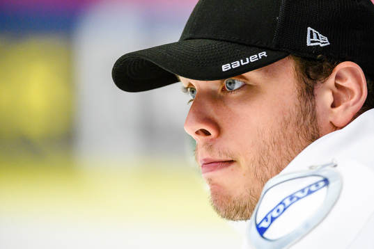 Frölundas målvakt Johan Gustafsson