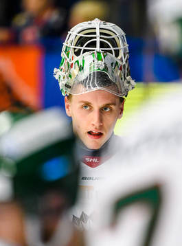 Frölundas målvakt Johan Mattsson