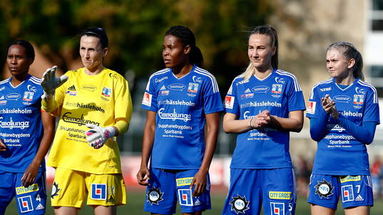 Vittsjös Emma Lundh före sin första match från start