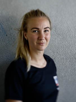 Vittsjös Emma Lundh före sin första match från start