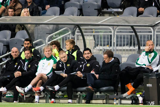 Hammarbys assisterande tränare Stefan Billborn,