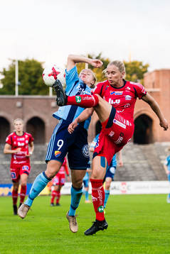 Djurgårdens Mia Jalkerud och Linköpings Tove Almqvist