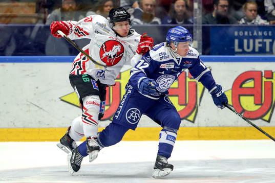 Vita Hästens Jonathan Tholander och Leksands Fredrik