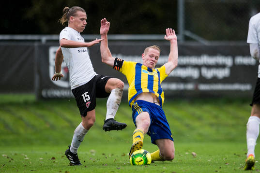 Hittarps Jonathan Olsson och Eskilsminnes Philip Petersson