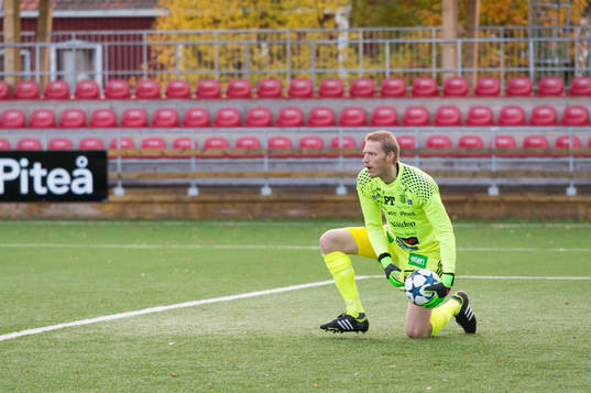 Piteås målvakt Richard Nordlund
