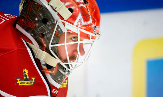 Örebros målvakt Axel Brage