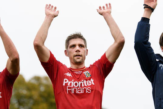 IFK Göteborgs Mikael Boman jublar