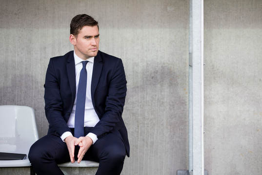 AFC Eskilstunas tränare Michael Jolley