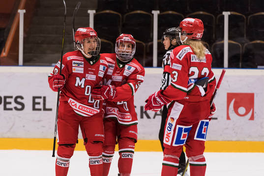 Modos Celine Tedenby gjorde det sista målet i matchen som