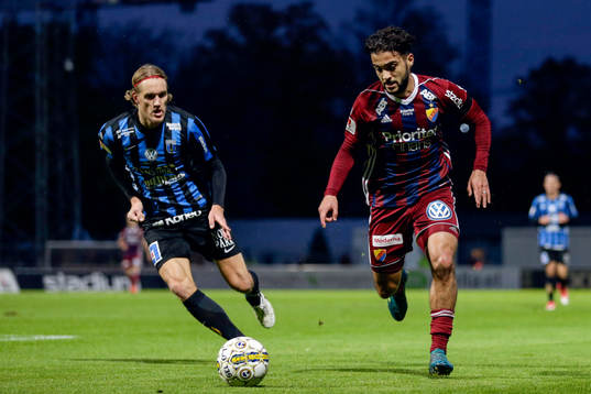 Sirius Kim Skoglund och Djurgårdens Othman El Kabir