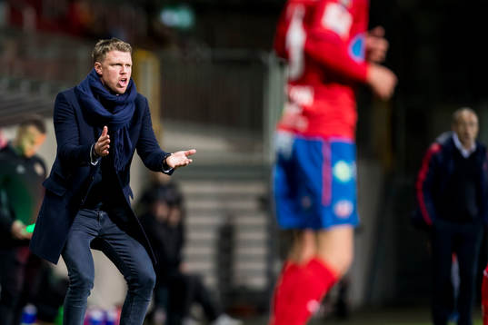 Värnamos tränare Christian Järdler