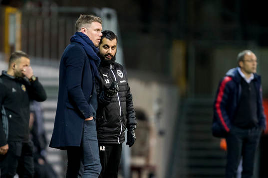 Värnamos tränare Christian Järdler