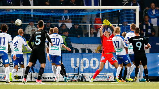 Mål 1-2 av Malmös FFs Anders Christiansen