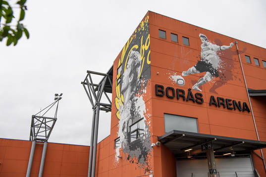 Väggmålningarna på Borås arena med Anders Svensson