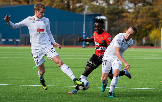 Oskarshamns Eric Persson och Emil Dolk samt Landskronas