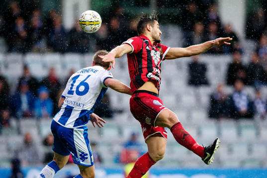 Östersunds Sotirios Papagiannopoulus och IFK Göteborgs