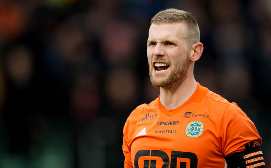 Sundsvalls målvakt Tommy Naurin